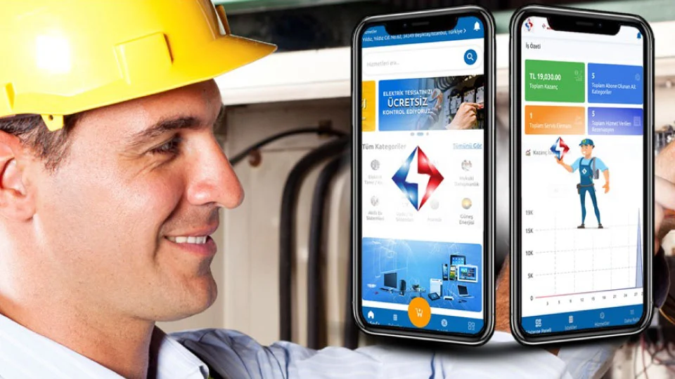 YES Yetkili Elektrik Servisi proje ve web sitesi önizlemesi